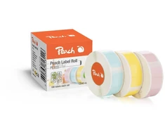 Peach Atsarginiai etikečių spausdintuvo voleliai PE-110 3 voleliai B/C/Y