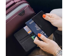 Peak Design Portfel kelioninė paso piniginė, juoda