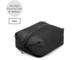 Peak Design Ultralight Mesh Packing Cube S Medium, juodas