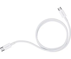 Pedea PEDEA Schnelllade- und Datenkabel USB-C/USB-C USB kabelis, 1m, baltas