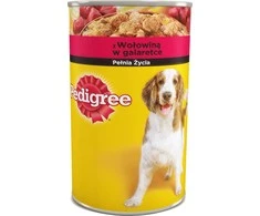 Drėgnas Šunų Maistas - Pedigree Jautienos Želė 400g