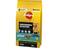 PEDIGREE Professional suaugusių šunų sausas ėdalas su vištiena, 12 kg