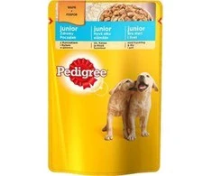 Konservas jauniems šunims Pedigree, su vištiena, 100 gr