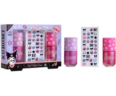 Cartoon Air-Val Kuromi Set Duo Laca Uñas Decorac
