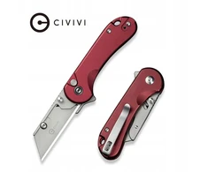 CIVIVI Nóż CIVIVI Elementum Utility Aliuminio Burgund C23039B-5