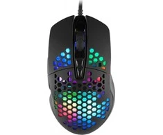 C-TECH Scarab žaidimų pelė, 7200 DPI, RGB apšvietimas, USB
