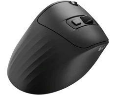Pelė C-Tech Dual mode, belaidė, BT5.0 + 2,4GHz, 3200DPI, 7 przycisków, USB nano receiver, juoda (WLM-23)