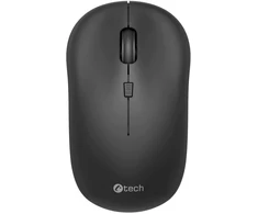 Pelė C-Tech Dual mode, belaidė, BT5.0 + 2,4GHz, 1600DPI, juoda (WLM-09)