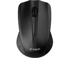 C-TECH WLM-01 stalo pelės dėklas, RF belaidis optinis 1200 DPI