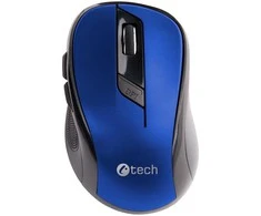 C-TECH WLM-02B pelė biurui, dešinė pusė, belaidė, optinė, 1600 DPI