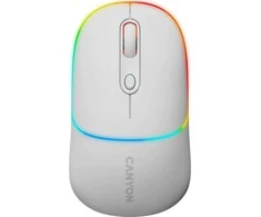 CANYON pelė MW-22 2in1 BT/ Wireless Snow Baltas