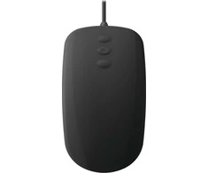 Cherry Pelė AK-PMH3 Medical 3-Button Scroll su laidu sealed Juodas IP68 su laidu. 3-Button-Scroll-Steuerung. IP68
