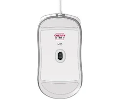 CHERRY M50 Baltas Pelė su laidu/Pelė CORDED