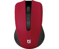 DEFENDER Optinė belaidė pelė Accura MM-935 red 4 buttons 800-1600 dpi