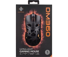 DM360 itin lengva 47 g žaidimų pelė DELTACO GAMING, 3327 IC, 12 400 DPI / GAM-187 / 4222405