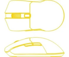 Pelė Hator Pulsar 3 Wireless HTM631 balta