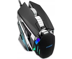 Pelė . FOREV PELĖ su laidu MECHANICZNA PODSWIETLANA GAMING FV-507