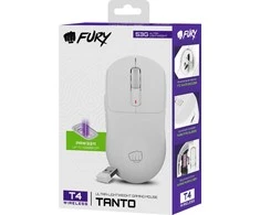 Pelė Fury Tanto T4 Wireless balta