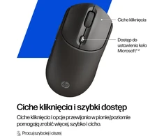 Pelė HP 405 Quiet juoda (AZ7B3AA)