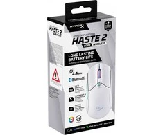 „Pelė HyperX Pulsefire Haste“ 2 branduolių belaidis ausinės (8R2E7AA)