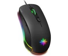 INCA Pelė žaidimams IMG-327 4800 DPI. RGB. 6 mygtukai. USB. SW retail