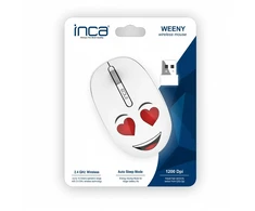 Pelė Inca Myszka Gaming Oburęczny RF belaidė Optyczny 1200 DPI (IWM-245RB)