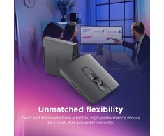 Lenovo ThinkPad Bluetooth Presenter Pelė (Aura Edition) | Wireless | Bluetooth | Thunder Pilkas