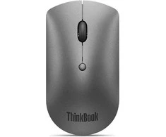 Pelė Lenovo ThinkBook Bluetooth Silent Mouse, Pilkos spalvos