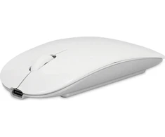 Pelė LMP Master Pelė Wireless (Bluetooth) optinė 2 mygtukų pelė su sukamuoju ratuku – sidabrinė