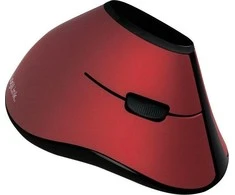 LOGILINK ID0159 LOGILINK - Ergonomiška vertikali pelė, bevielis 2,4 GHz, raudonas