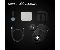 Pelė Logitech Superstrike X3 Juodas