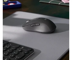 Pelė Logitech Signature M650 Belaidė pelė With Pelės kilimėlis graphite (910-007924)