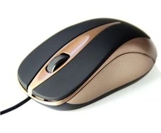 Itin ergonomiška optinė pelė Media-Tech PLANO MT1091MO, USB jungtis, 800DPI, ruda