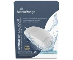 Pelė MediaRange Hygiene su laidu 2-przyciskowa IP68 Symetryczna Juodas (MROS266)