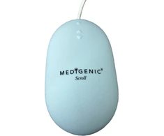 Pelė Medigenic Medigenic MMA Scroll Pelė USB&amp;PS2 IP65 Silikon baltas