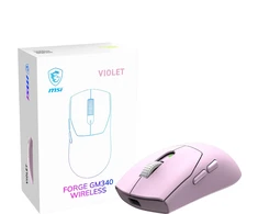 MSI Pelė žaidimams | FORGE GM340 WIRELESS | Wireless | 2.4 GHz, Bluetooth , USB | Violet
