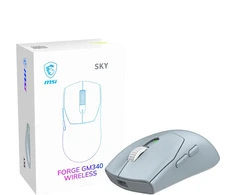 MSI Pelė žaidimams | FORGE GM340 WIRELESS | Wireless | 2.4 GHz, Bluetooth , USB | Sky