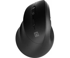 NATEC Vertikali pelė Crake 2 2400DPI wireless Bluetooth 5.0+2.4Ghz left handed juodas
