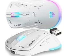 Onikuma su laidu žaidimų pelė CW917 balta