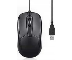 „Pelė Perixx Perixx PERIMICE-209“, pelė su laidu, USB laidas, juoda