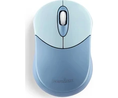Pelė Perixx Perixx PERIMICE-802BL, „Bluetooth“ pelė kompiuteriui ir planšetiniam kompiuteriui, belaidė, mėlyna