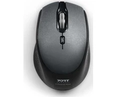 PORT DESIGNS Office PRO Silent Pelė 900713 Wireless, Juodas