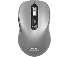 Port Designs PORT CONNECT Expert &amp; Mac COLLECTION,Belaidė įkraunama pelė,Bluetooth, FreeWheel,3200 DPI,Pilkas