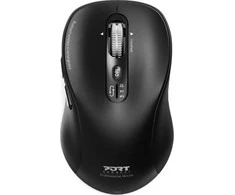 Pelė Port Designs PORT CONNECT RECHARGEABLE COMBO PRO TYPE C, Juodas