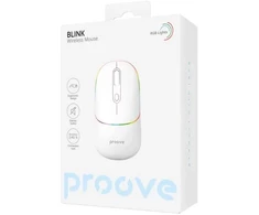 PROOVE pelė Belaidė pelė Blink balta USB-C (Proove)