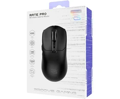 Pelė PROOVE Myszka belaidė žaidimams Gaming Rate Pro juoda (Proove)