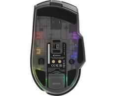 Sharkoon Pelė Shark SGM50W Optisch 6 mygtukai 6.400 DPI schw
