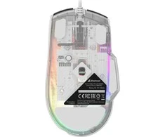 Sharkoon Pelė Shark SGM35 Optisch 6 mygtukai 6.400 DPI wei