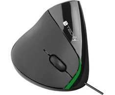 TECHLY USB Ergonomic Vertikali pelė 1000dpi Juodas