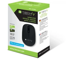 Pelė Techly Myszka belaidė USB 2.4GHz RF 1600dpi optinė (TLY_623882)